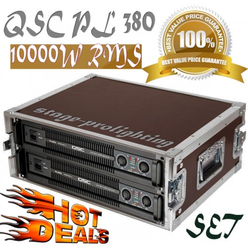 QSC PL 380 2 pcs Power SET QSC PL 380 2 pcs Power SET